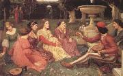John William Waterhouse, A Tale from The Decameron (mk41)